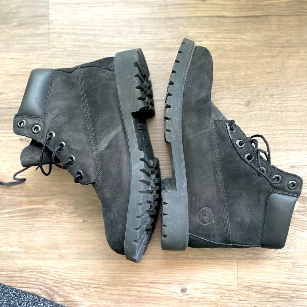 Womens Timberland 6" Premium Boot - Black